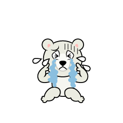 Crying Polar Bear