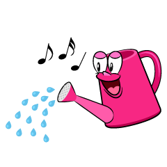 Singing Watering Can