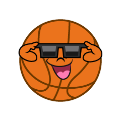 Basketball with Sunglasses