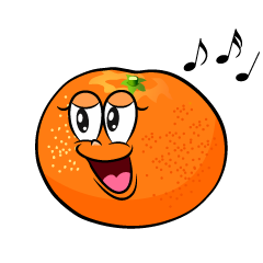 Singing Mandarin Orange