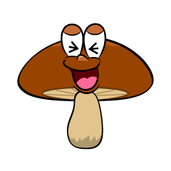 Laughing Brown Mushroom