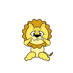 Sad Lion