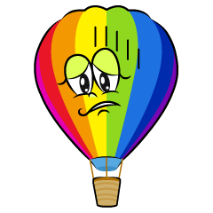 Depressed Rainbow Airballoon