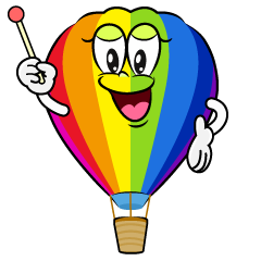 Speaking Rainbow Airballoon