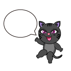 Talking Black Cat