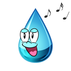 Singing Water Drop
