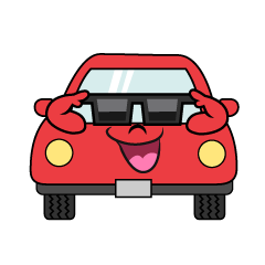 Car with Sunglasses