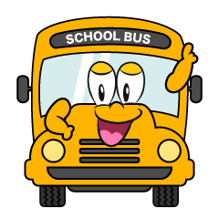 Posing School Bus