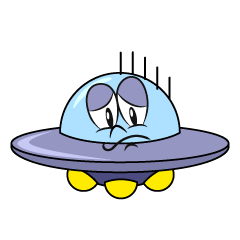Depressed UFO