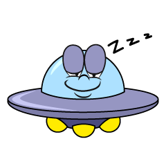 Sleeping UFO