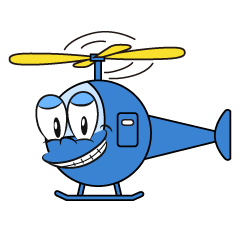 Grinning Helicopter