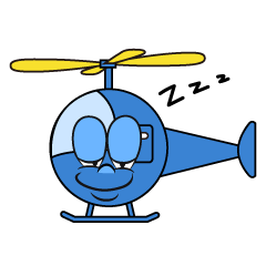 Sleeping Helicopter