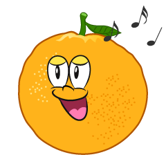 Singing Orange