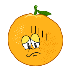 Depressed Orange