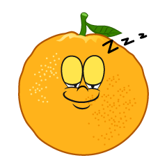 Sleeping Orange