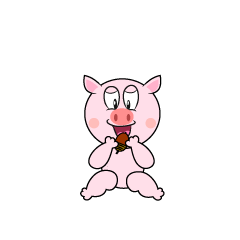 Eating Pig