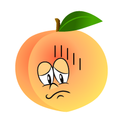 Depressed Peach