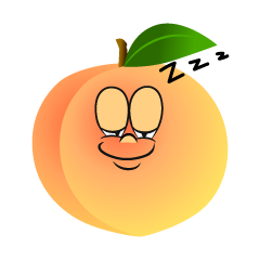 Sleeping Peach
