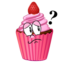 Thinking Cupcake