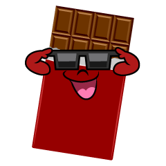 Chocolate with Sunglasses