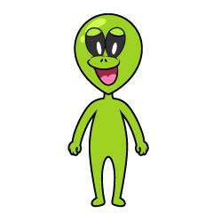 Smiling Alien