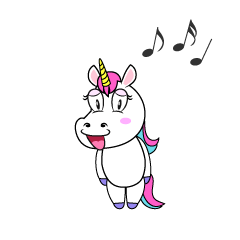 Singing Unicorn