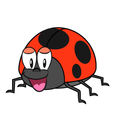 Smiling Ladybug