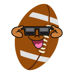 Football with Sunglasses