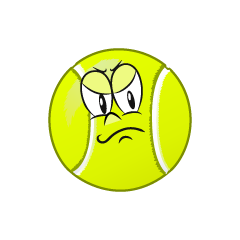 Angry Tennis Ball