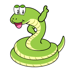 Posing Snake