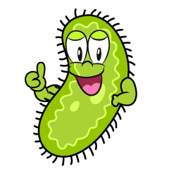 Thumbs up Bacteria