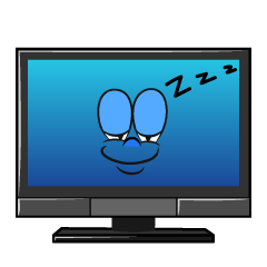 Televisor Dormido