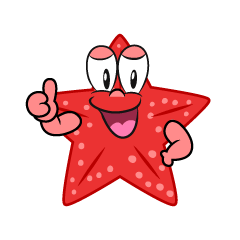 Thumbs up Starfish