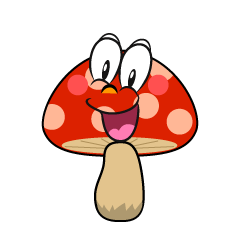 Surprising Red Mushroom