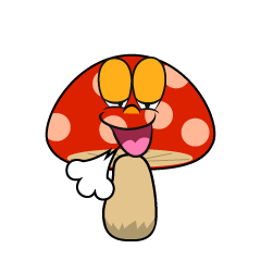 Relaxing Red Mushroom