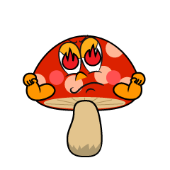 Enthusiasm Red Mushroom