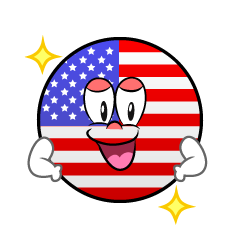 Glitter American Symbol