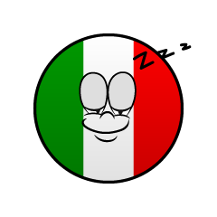 Sleeping Italian Symbol