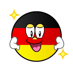 Glitter German Symbol