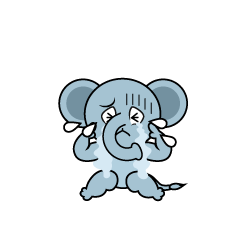 Crying Elephant