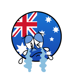 Crying Australian Symbol