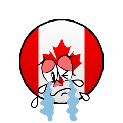 Crying Canadian Symbol