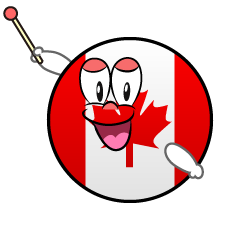 Speaking Canadian Symbol