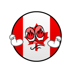 Enthusiasm Canadian Symbol