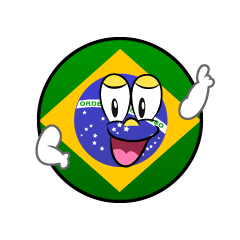 Posing Brazil Symbol