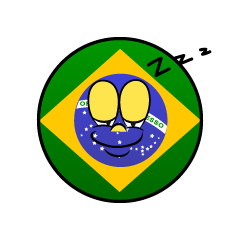 Sleeping Brazil Symbol
