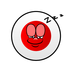 Sleeping Japanese Symbol
