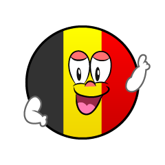 Posing Belgium Symbol