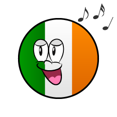 Singing Irish Symbol