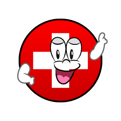 Posing Swiss Symbol